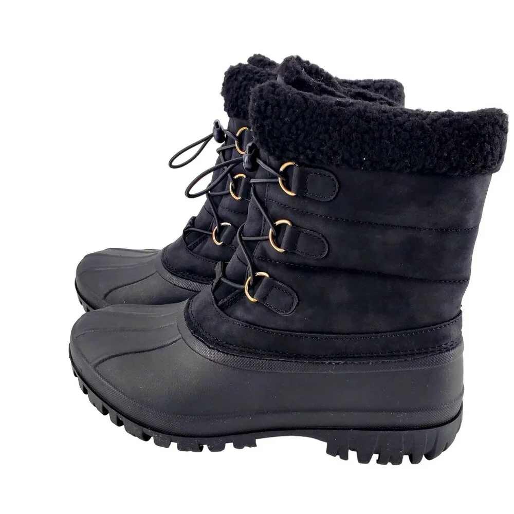 Chooka 8 Boots Duck Waterproof Cold Weather Snow Rain Shoes Outdoor Shearling